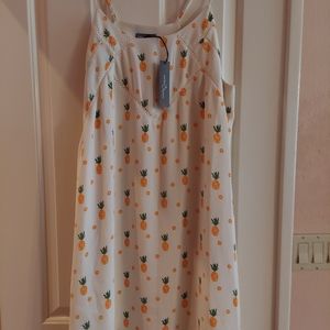 NWT Market & Spruce Amaya pineapple dress
